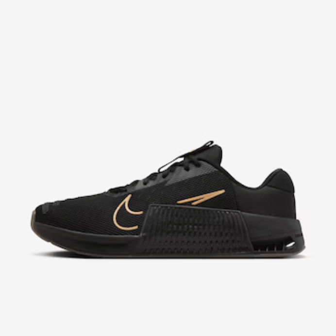 Tênis de Cross Nike Metcon 9  - Preto / Dourado - Masculino