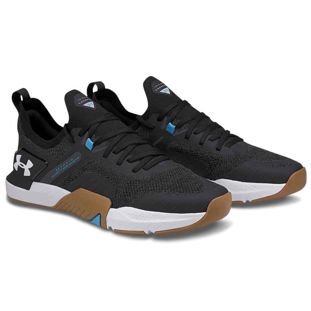 Tênis de Cross Under Armour Tribase Cross Se - Preto / Azul / Branco - Unissex