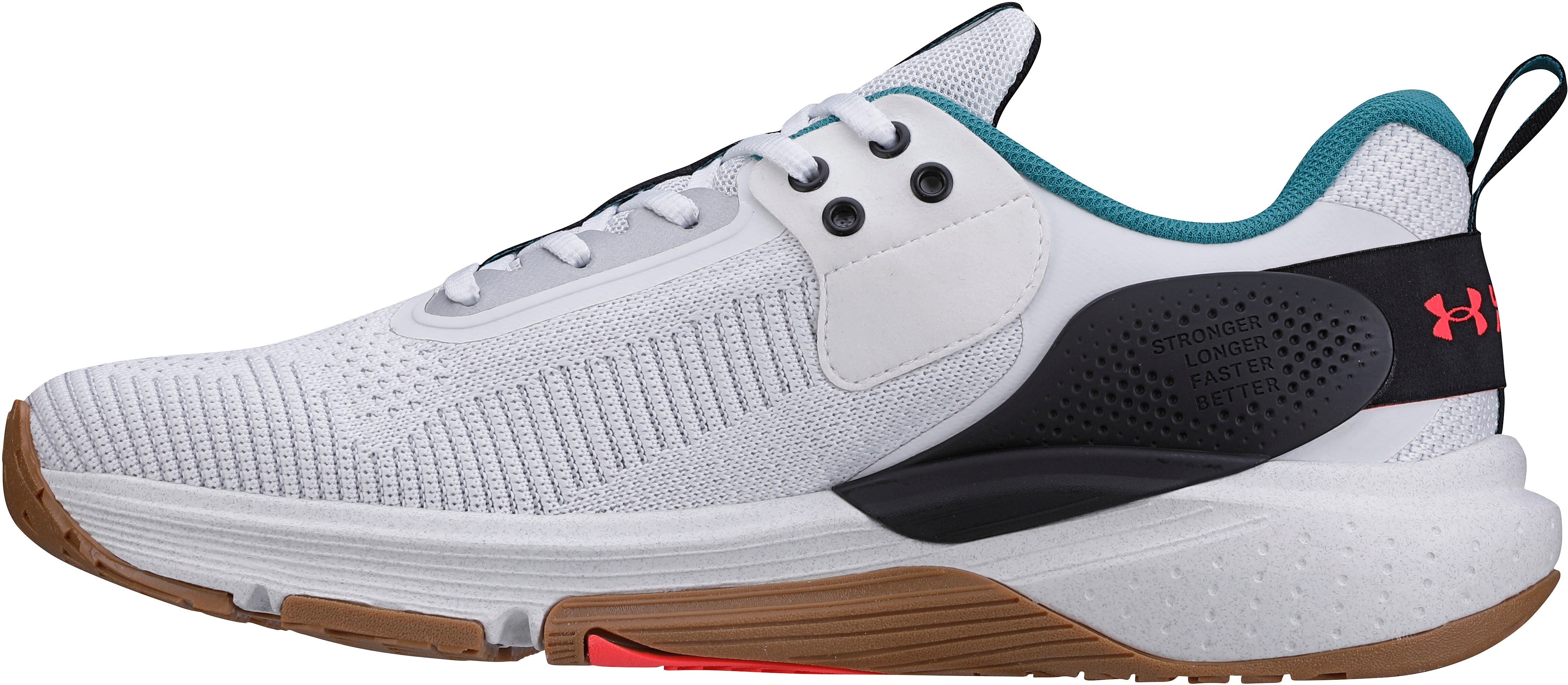 Tênis de Cross Under Armour Tribase LIFT - Branco / Preto / Cinza - Unissex