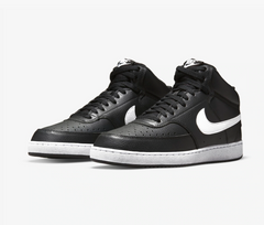 Tênis Nike Court Vision MID NN - Preto / Branco - Masculino