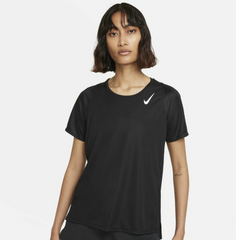 Camiseta Nike Dri-Fit Race Top Ss - Preto - Feminino