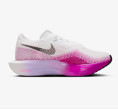 Tênis de Corrida Nike Vaporfly 3 - Branco / Rosa - Feminino