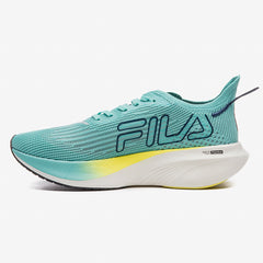 Tênis de Corrida Fila Racer Carbon 2 - Azul / Marinho / Branco - Feminino - TÊNIS COM FORMA GRANDE ! COMPRAR UM NUMERO MENOR QUE O HABITUAL