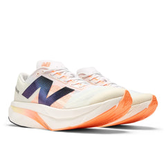 Tênis de Corrida New Balance Fuelcell Supercomp Elite V4 Bege / Amarelo - Masculino