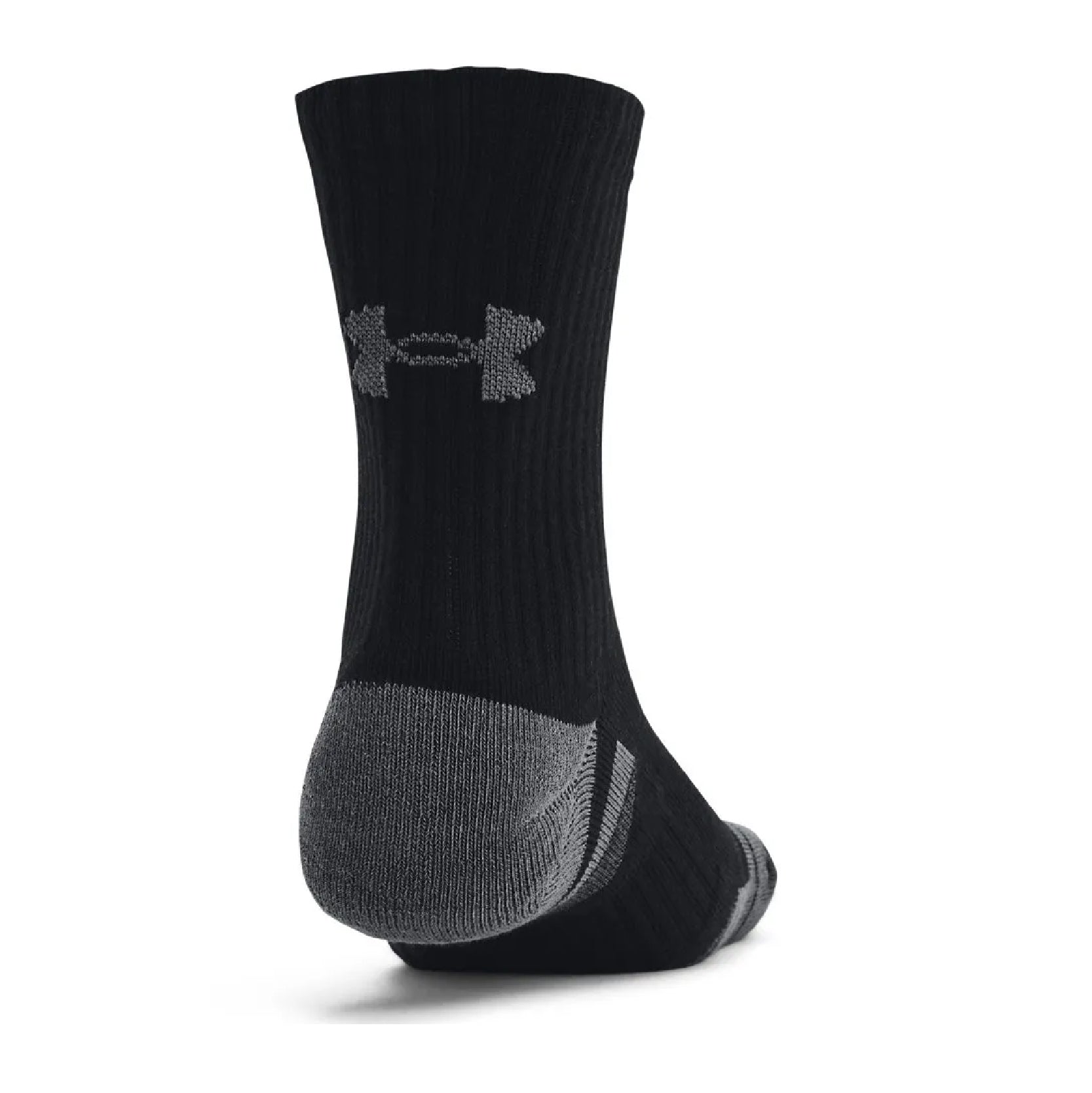 Meia Under Armour Performance Tech  - Preta - Pacote com 3 pares