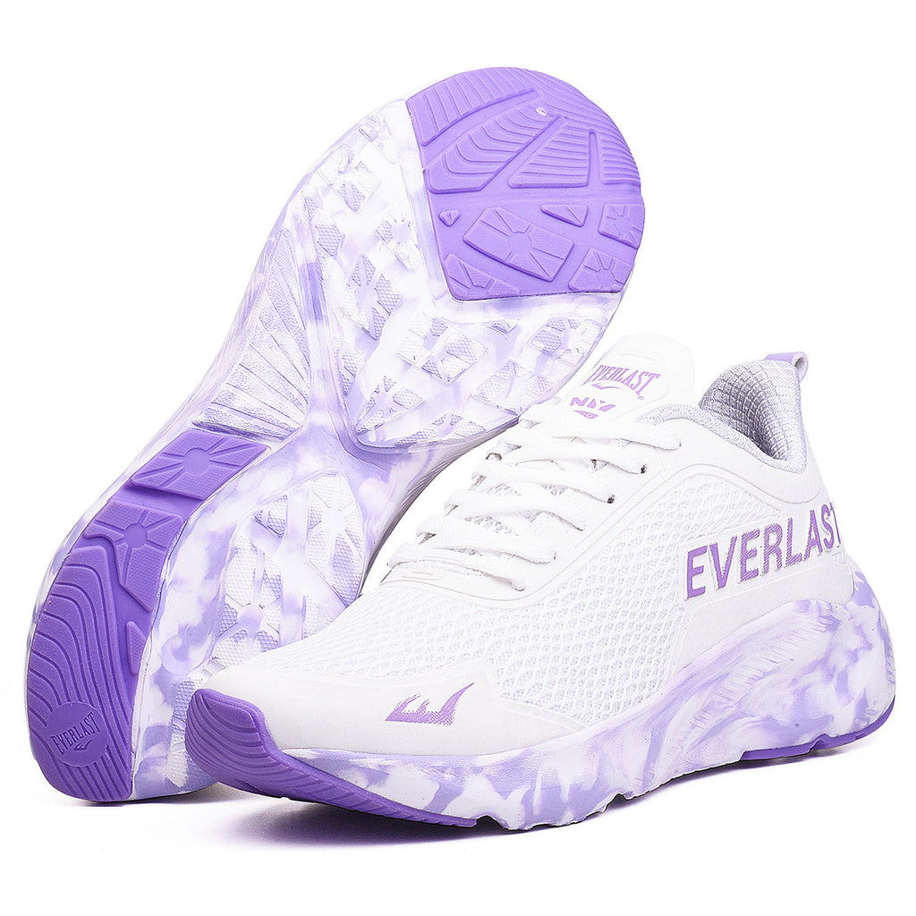 Tênis Everlast Feminino Space Treino - Lilás+Branco