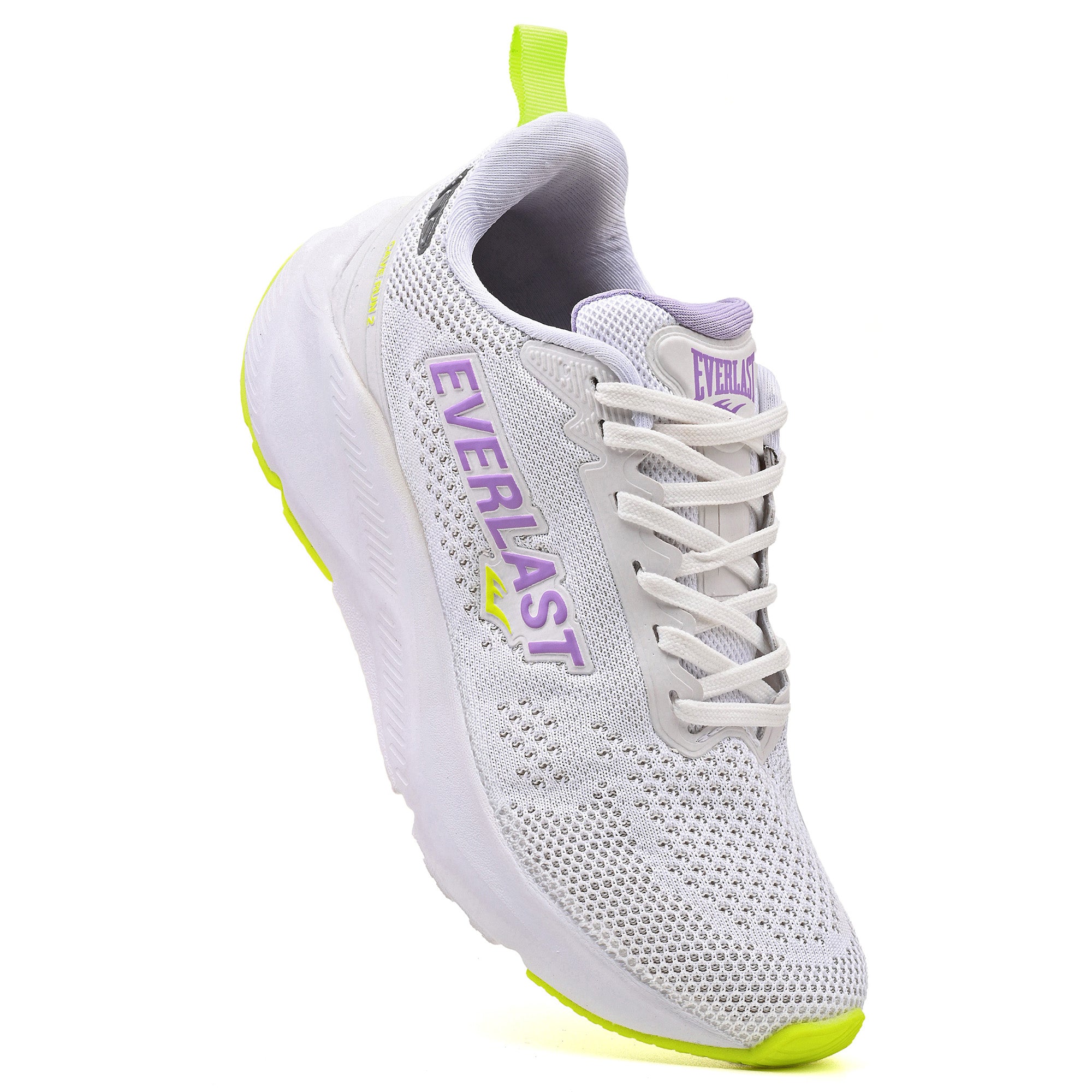 LANÇAMENTO - Tênis de Cross Everlast Cave Run 2 - Branco / Roxo - Feminino