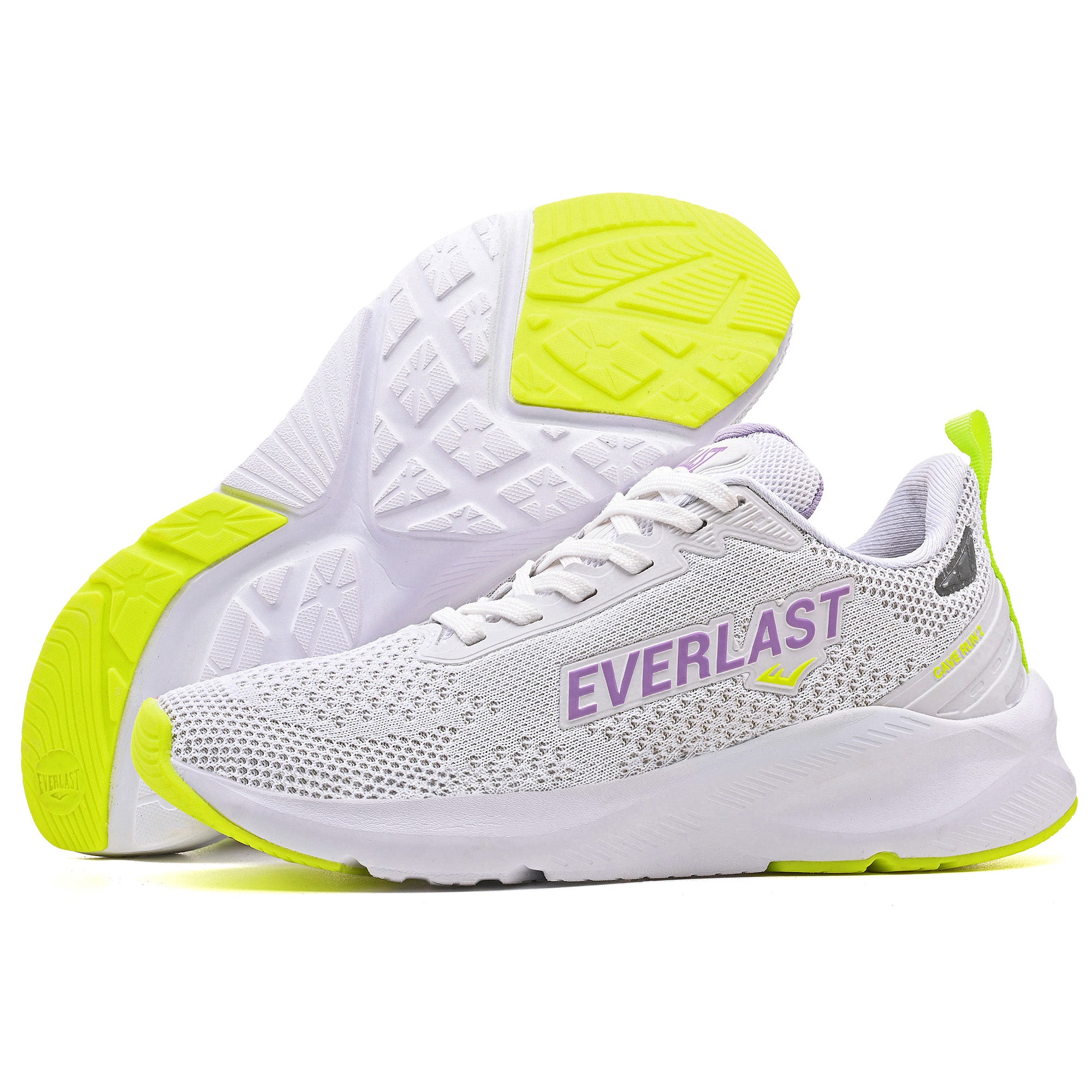 LANÇAMENTO - Tênis de Cross Everlast Cave Run 2 - Branco / Roxo - Feminino