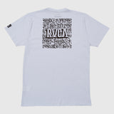 Camiseta RVCA Defer Big Block Branco - Masculino