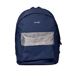 Mochila Vibe Bali Azul Marinho/Cinza